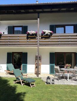 Gartenwohnung 3-Zimmer - Bad Wiessee