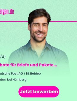 Postbote für Briefe und Pakete (m/w/d) in Altdorf - Altdorf (Nürnberg)