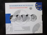 10 EURO SILBERGEDENKMÜNZENSET DEUTSCHLAND 2008 IN ORIGINALBLISTER - Linz (Rhein)