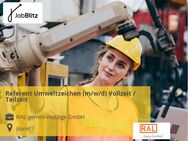 Referent Umweltzeichen (m/w/d) Vollzeit / Teilzeit - Bonn