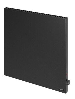 Vasner Elektro-Heizkörper Konvi schwarz 600 W, Hybrid Infrarotheizung mit Thermostat