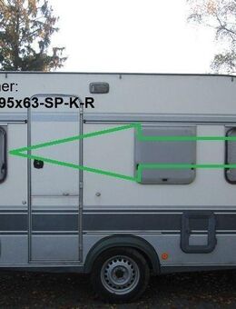 Fendt Wohnwagen Fenster ca 95 x 63 gebraucht (Roxite 94 D399) zB 590A Diamant E801 oder Joker 470 B E826 BJ 92 - Sonderpreis Rand und Kratzer - Schotten Zentrum