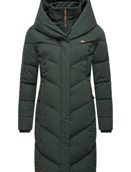Ragwear Steppmantel Natalka stylischer, gesteppter Winterparka mit gefütterter Kapuze