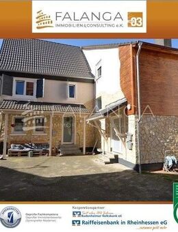 Falanga Immobilien - 2 Häuser und eine entwicklungsfähige Scheune auf gr. Hofgrundstück in Kl-Winternhm. - Klein-Winternheim