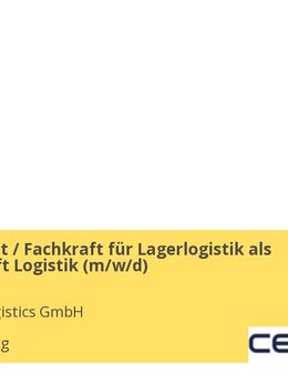 Fachlagerist / Fachkraft für Lagerlogistik als Systemkraft Logistik (m/w/d) - Wolfsburg