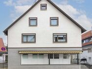 Perfekte Kombination aus Arbeit und Wohnen: Großzügige Gewerbefläche mit Wohnkomfort im Zentrum - Holzgerlingen