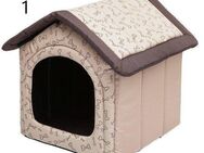 Premium Hundehöhle Katzenhöhle Hundebett Hundehaus Hundehütte 52x46x53 FARBWAHL Set23424 - Wuppertal