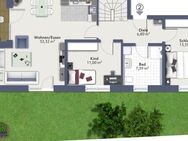 NEUBAU-ERSTBEZUG: Traumhafte 3-Zimmerwohnung mit Hobbyraum! - Ergoldsbach