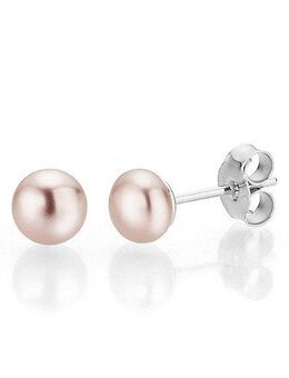 Firetti Perlenohrringe Schmuck Geschenk Ohrschmuck Perle, Made in Germany - mit Süßwasserzuchtperle