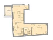 Genießen Sie den Blick von Ihrer lauschigen Dachterrasse | Toll geschnitte 2-Zimmer-Wohnung | KfW 55 - Frankfurt (Main)
