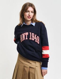 Gant Sweatshirt COLORBLOCK SLEEVE CNECK Color Blocked Details, unisex