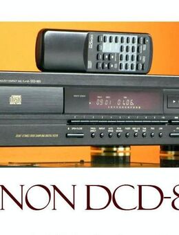 DENON DCD 860 Black CD Player black 20 Bit 8 Times Over Sampling Digital Filter - Dübendorf