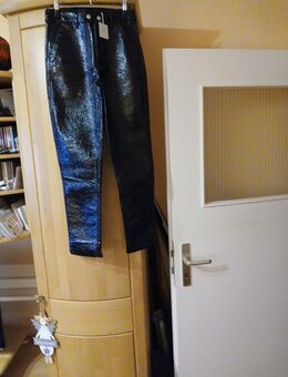 Da -Hose 34 schwarz glänzend "WRSTBHVR neu mit etikett - Leverkusen