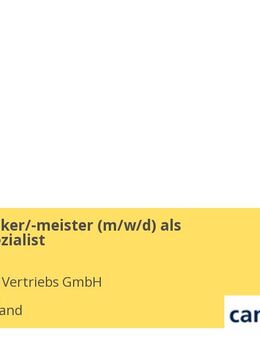Zahntechniker/-meister (m/w/d) als Produktspezialist - Berlin Mitte