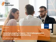 Versicherungsfachmann / Vertriebsspezialist (m/w/d) Vorsorgeversicherung - Frankfurt (Main)