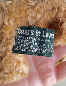 Russ,Bears in Love-Plüsch-Teddy,Füllung,ca. 14 cm - Linnich