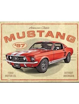 Schöner Kühlschrankmagnet Ford Mustang Magnet - Berlin