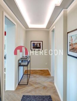 Provisionsfrei vom Bauträger - Hochwertig sanierte 3-Zimmer-Wohnung, Südbalkon, in München-Schwabing - München