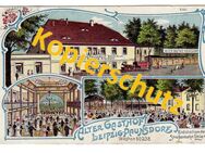 Hist. Ansichtskarte „Leipzig-Paunsdorf, Alter Gasthof“, 1921 - Landsberg