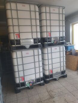 IBC-Container 1250l weiß Von Schütz neuwertig. - Ranstadt