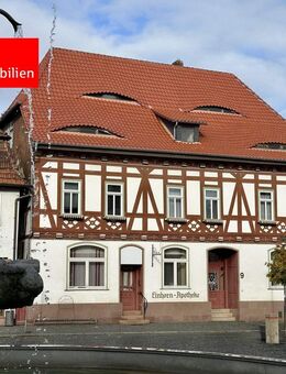 Im offenen Angebotsverfahren: Wunderschönes Fachwerkhaus auf dem Marktplatz von Vacha - Vacha