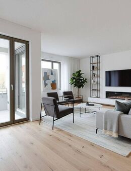 Premium-Etagenwohnung mit drei Zimmern, Loggia und zwei Balkonen - Frankfurt (Main)