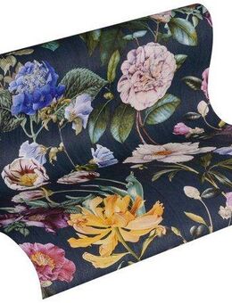 A.S. Création Vliestapete Jette Joop tropisch floral natürlich, leicht strukturiert, Wald, botanisch, floral, Blumentapete Tapete Streifen Tapeten Wohnzimmer Schlafzimmer Küche