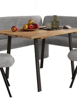 Home affaire Eckbankgruppe Mily Essecke, Sitzgruppe, Eckbankgruppe, Küchenbankgruppe, (Set, 4-tlg., 4er), BESTSELLER