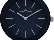 Jacques Lemans Quarzuhr Monaco, 42-9D, Armbanduhr, Damenuhr, Crystexglas, Lederarmband