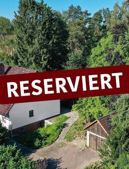 Einfamilienhaus mit Einliegerwohnung auf großem Grundstück in idyllischer und uneinsehbarer Ecklage - Bleckede
