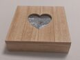 Schmuckkästchen Aufbewahrung Box Holz mit Foto K2 in 02708