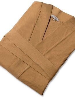 Kayori Bademantel Saigon, Kurzform, Baumwolle, Gürtel, elegantes Design