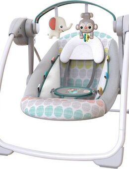Bright Starts Babywippe Whimsical Wild Portable Swing, mit Sound-Effekt