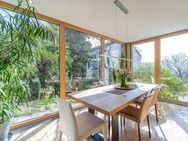 PANORAMALEBEN am Ortsrand von Grenzach: DHH mit 5 Zimmern, Wintergarten, Garten, Terrasse und Balkon - Grenzach-Wyhlen