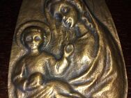 Relief Bronze Plakette - Essen
