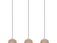 EGLO Hängeleuchte COMINIO, ohne Leuchtmittel, Pendelleuchte, Esszimmerlampe in Sandfarben und Taupe, E27, 88,5 cm