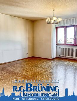 Offenburg Oststadt: 3-Zimmerwohnung mit Balkon und Loggia - Offenburg