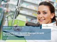 Pharmareferent / Account Manager (m/w/d) für den Facharztaußendienst - Berlin