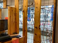 Vier Wandbrett mit Haken und Deko aus einem Stück aus massiven Zirbenholz - Altusried