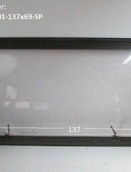 Bürstner Wohnwagenfenster ca 137 x 69 gebr. Polyplastic (Roxite 80 D401) Sonderpreis zB 4602 - Schotten Zentrum