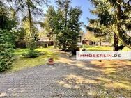 IMMOBERLIN.DE - Herrliches Wochenend- & Freizeitgrundstück mit Bungalow in naturschöner Lage - Grünheide (Mark)