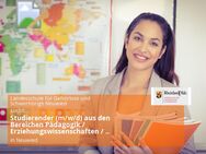 Studierender (m/w/d) aus den Bereichen Pädagogik / Erziehungswissenschaften / Soziale Arbeit / Zwei-Fach Bachelor Sozialwesen - Neuwied
