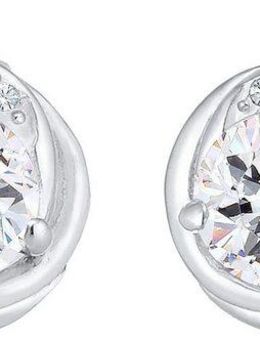 Elli Paar Ohrstecker Schmuck Geschenk Silber 925 Ohrringe, 0309211818, mit Glasstein