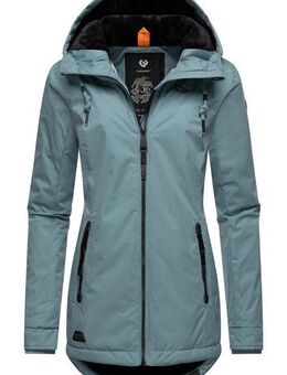 Ragwear Winterjacke Zuzka Winter Wasserdichter Winterparka mit Teddyfleece Innenfutter