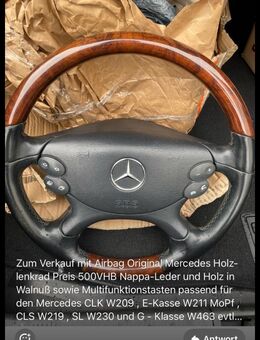 Holzlenkrad 015758593005 - Flörsheim (Main) Zentrum
