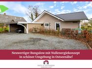 Neuwertiger Bungalow mit Nullenergiekonzept in schöner Umgebung in Ostseenähe - Riepsdorf