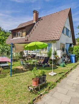 Doppelhaushälfte in ruhiger Lage der Reichenau Waldsiedlung mit Baugenehmigung zum Anbau - Reichenau