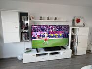 Weiße Schrank/Wohnwand 4.Teilig Hochglanz/Beleuchtung **Anschauen** - Köln