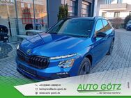 Skoda Kamiq, Monte Carlo Vorb LichtAssist Induktiv Laden Ladeboden vo hi VZE Digi SpurAssist Sunset Spiegel elektr anklappbar 4xEFH Armlehne Connect Metallic, Jahr 2022 - Beilngries