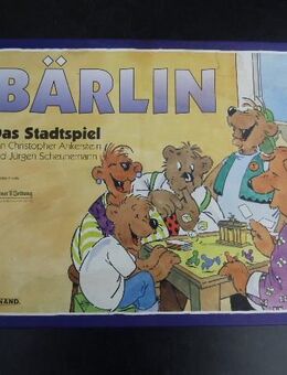 Bärlin Das Stadtspiel Berlin-Spiel Wienand Ankerstein Scheunemann 9783879094523 7,- - Flensburg